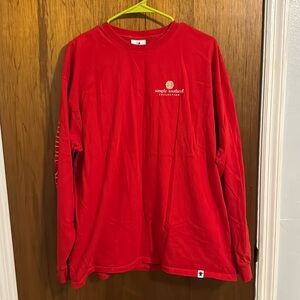 Simply Southern XL Red long sleeve Santa shirt